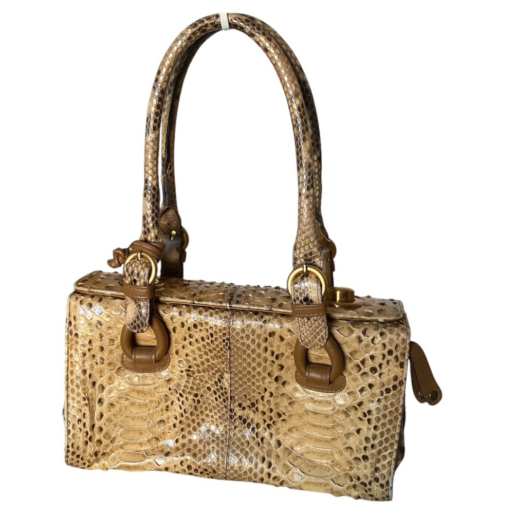 Lenny & Via Python Skin Bag - image 3
